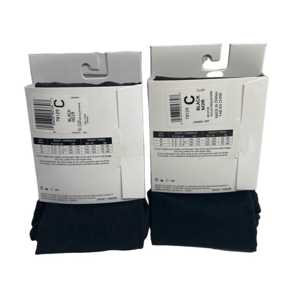 Secret Suede Collection Control Panty 2 Pairs Size C 130-160 lbs New In Package - Picture 2 of 7